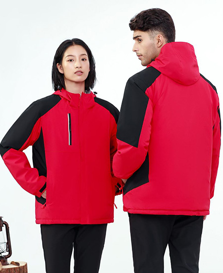 山东工作服棉衣-66红色